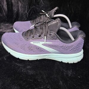 Brooks Anthem 4 1203401B473 Womens 12 B Running Shoes Blue Athletic Sneaker